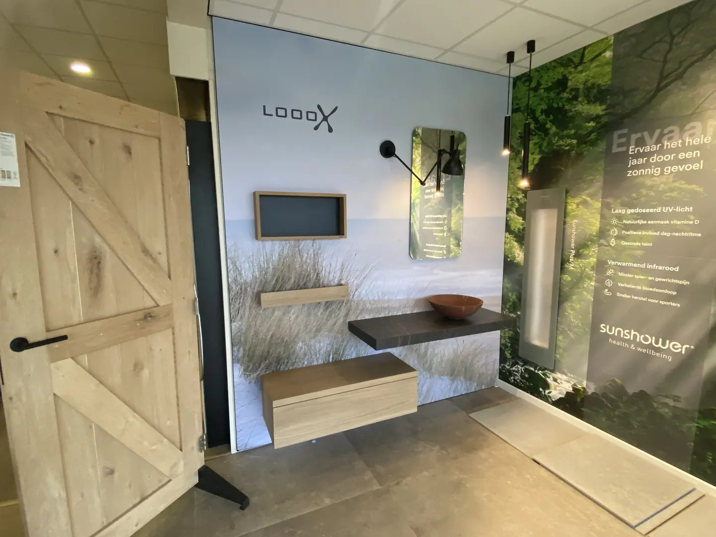 Echt LookX-project met interieurbeeld